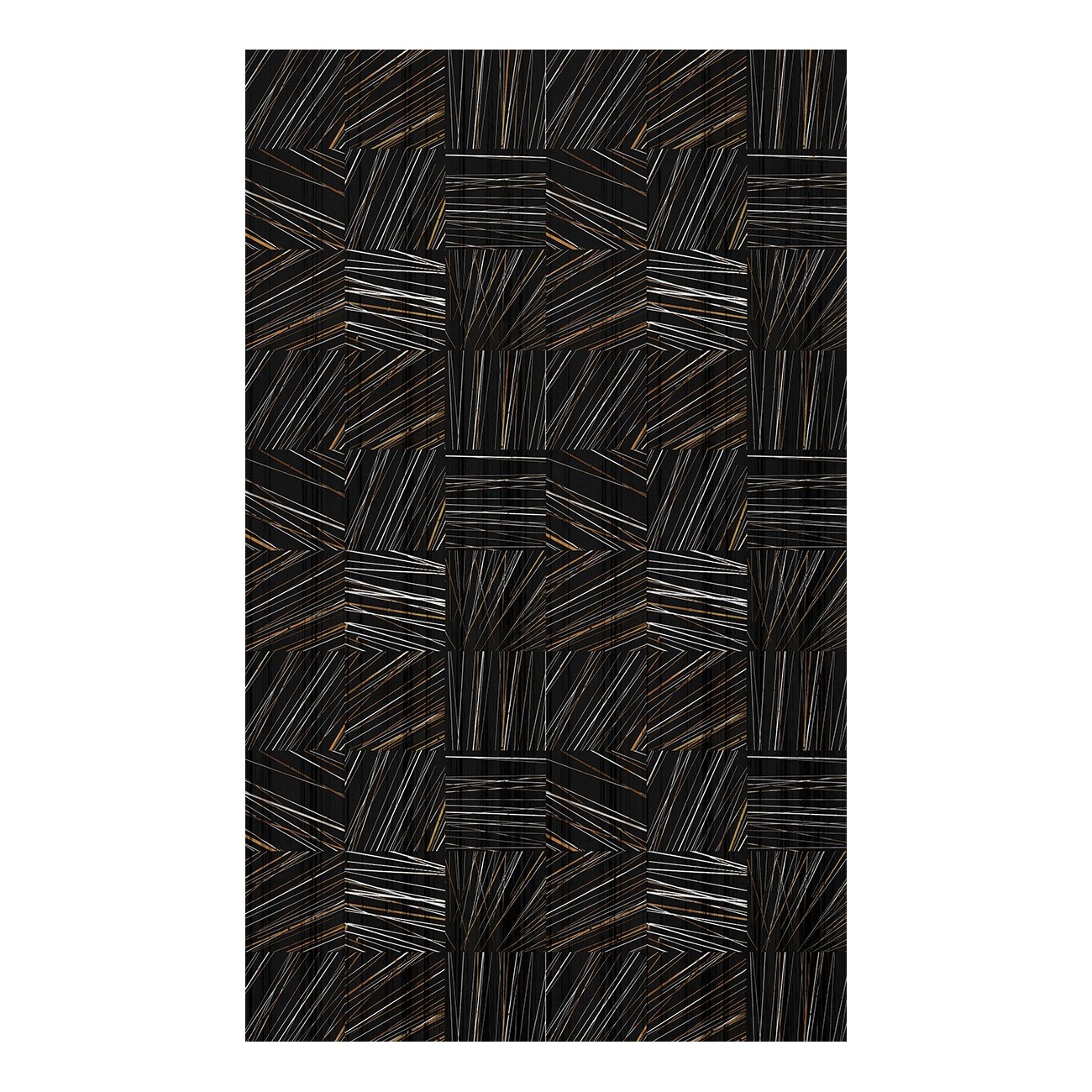 LondonArt ABSTRACT STRIPE DARK 01 Collection 18