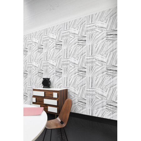 LondonArt ABSTRACT STRIPE DARK 02 Collection 18