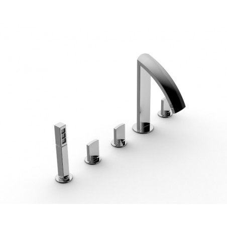 Zazzeri Da-Da MOON 5-hole bathtub set