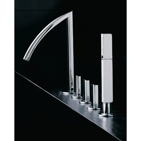 Zazzeri Da-Da MOON 5-hole bathtub set