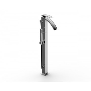 Zazzeri Da-Da Moon Mono Column-mounted bathtube mixer