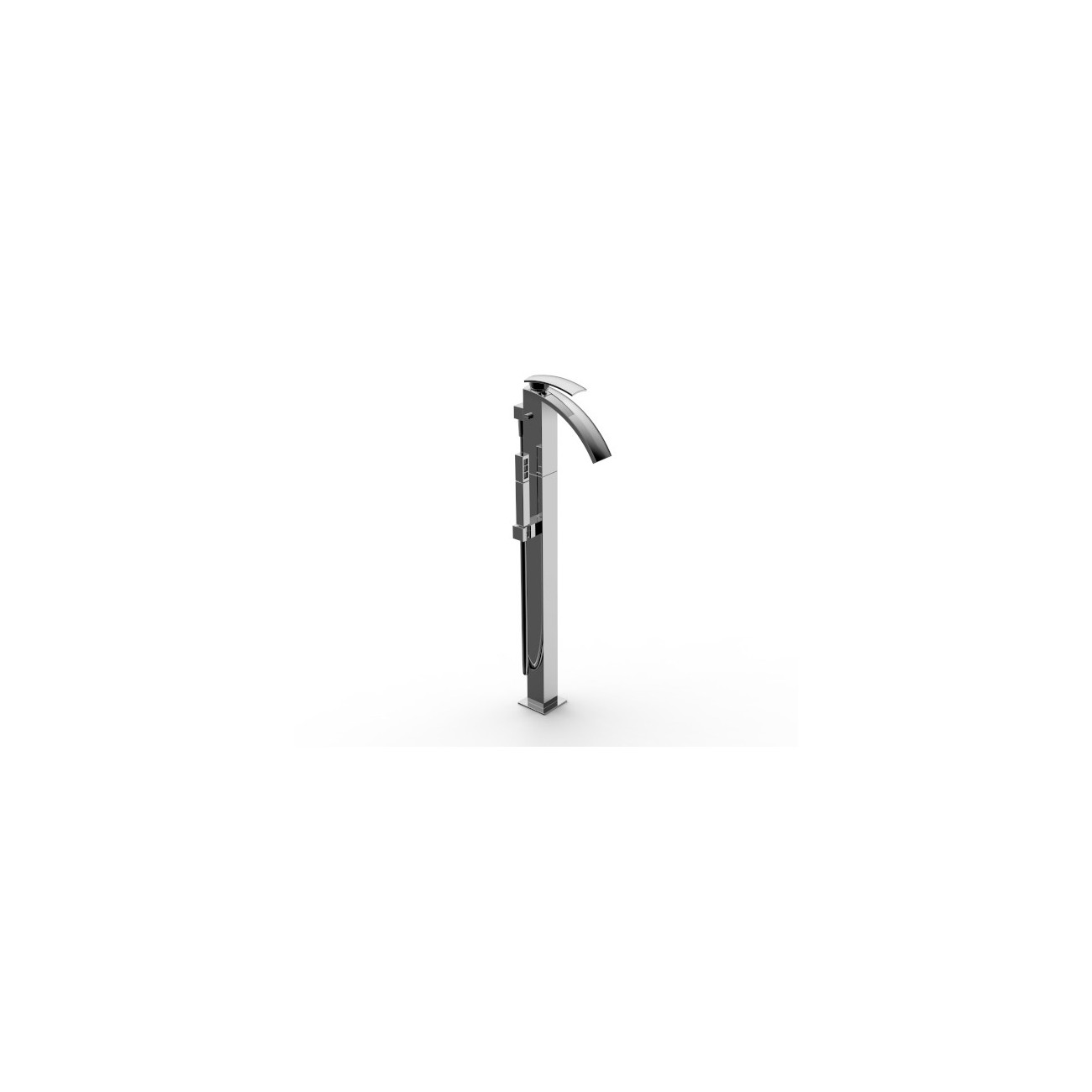 Zazzeri Da-Da Moon Mono Column-mounted bathtube mixer