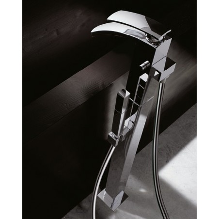 Zazzeri Da-Da Moon Mono Column-mounted bathtube mixer