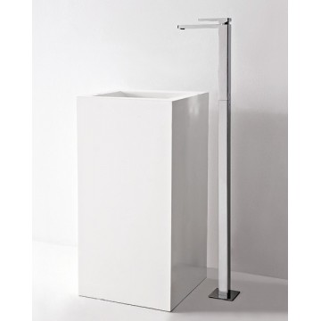 Zazzeri Qquadro Miscelatore lavabo a colonna
