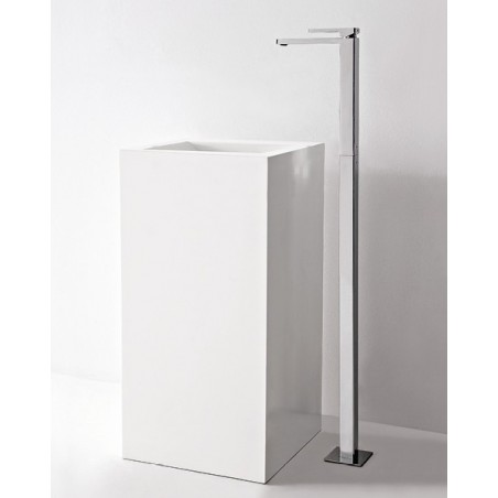 Zazzeri Qquadro Mitigeur lavabo monte sur colonne