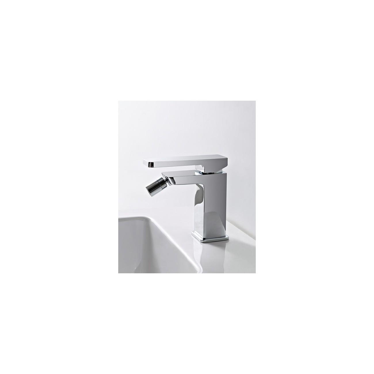 Zazzeri Qquadro Single lever bidet mixer