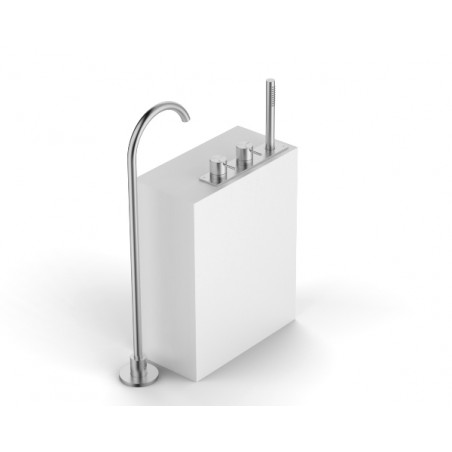 Zazzeri Z316 Mono Batterie cuve 3 trous avec jet au sol