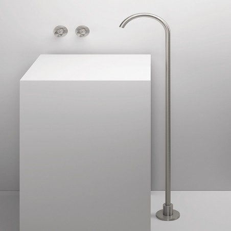 Zazzeri Z316 Rubinetteria lavabo con getto a colonna da terra