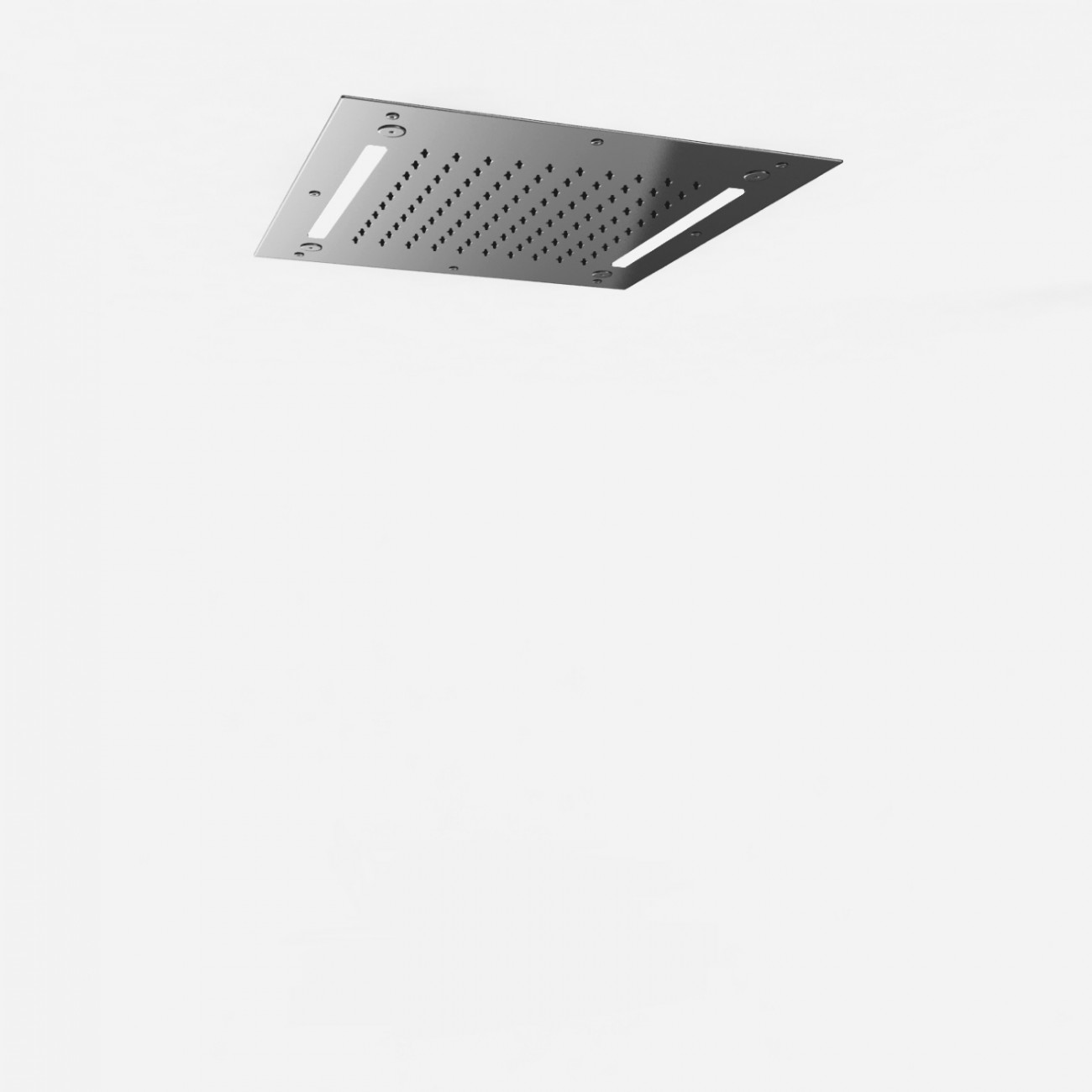 Zazzeri Shirò Skyrain Ceiling showerhead with rain & LED RGB