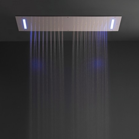 Zazzeri Shirò Skyrain Pomme de douche au plafond avec pluie et RGB LED