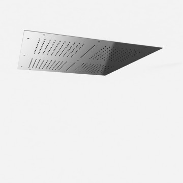 Zazzeri Shirò Skyrain Ceiling showerhead with rain and waterfall 800x800mm
