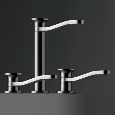 Zazzeri JK21 Single lever washbasin mixer L140 x H260 mm