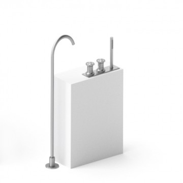 Zazzeri JK21 Mono Mitigeur bain sur gorge avec bec baignoire