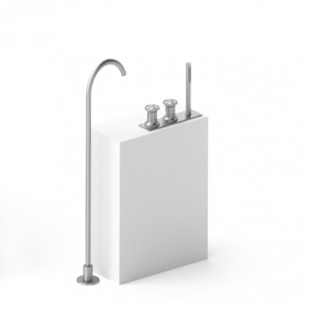 Zazzeri JK21 Mono Mitigeur bain sur gorge avec bec baignoire