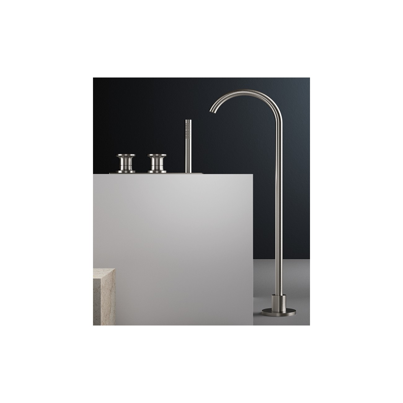 Zazzeri JK21 Mono Mitigeur bain sur gorge avec bec baignoire