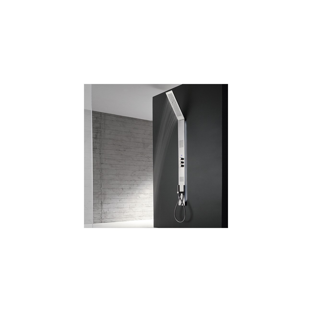 Zazzeri Obliqua Complete shower column