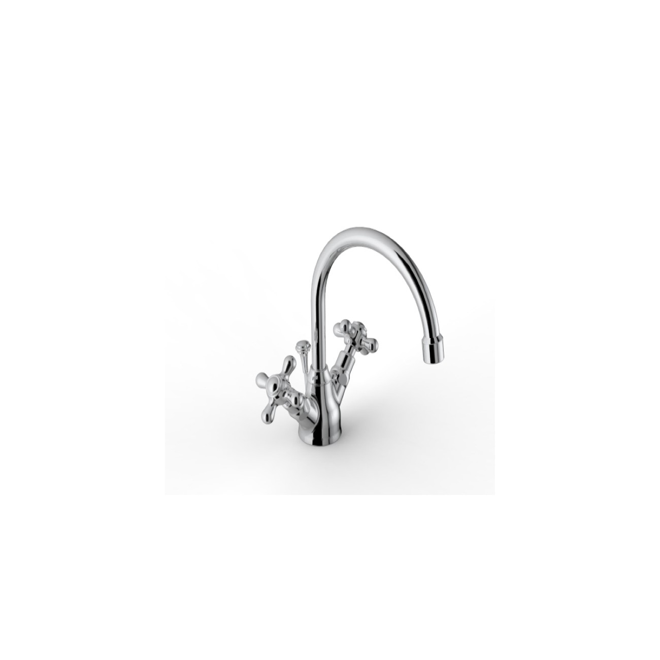 Zazzeri 802 Rubinetteria lavabo monoforo con collo girevole