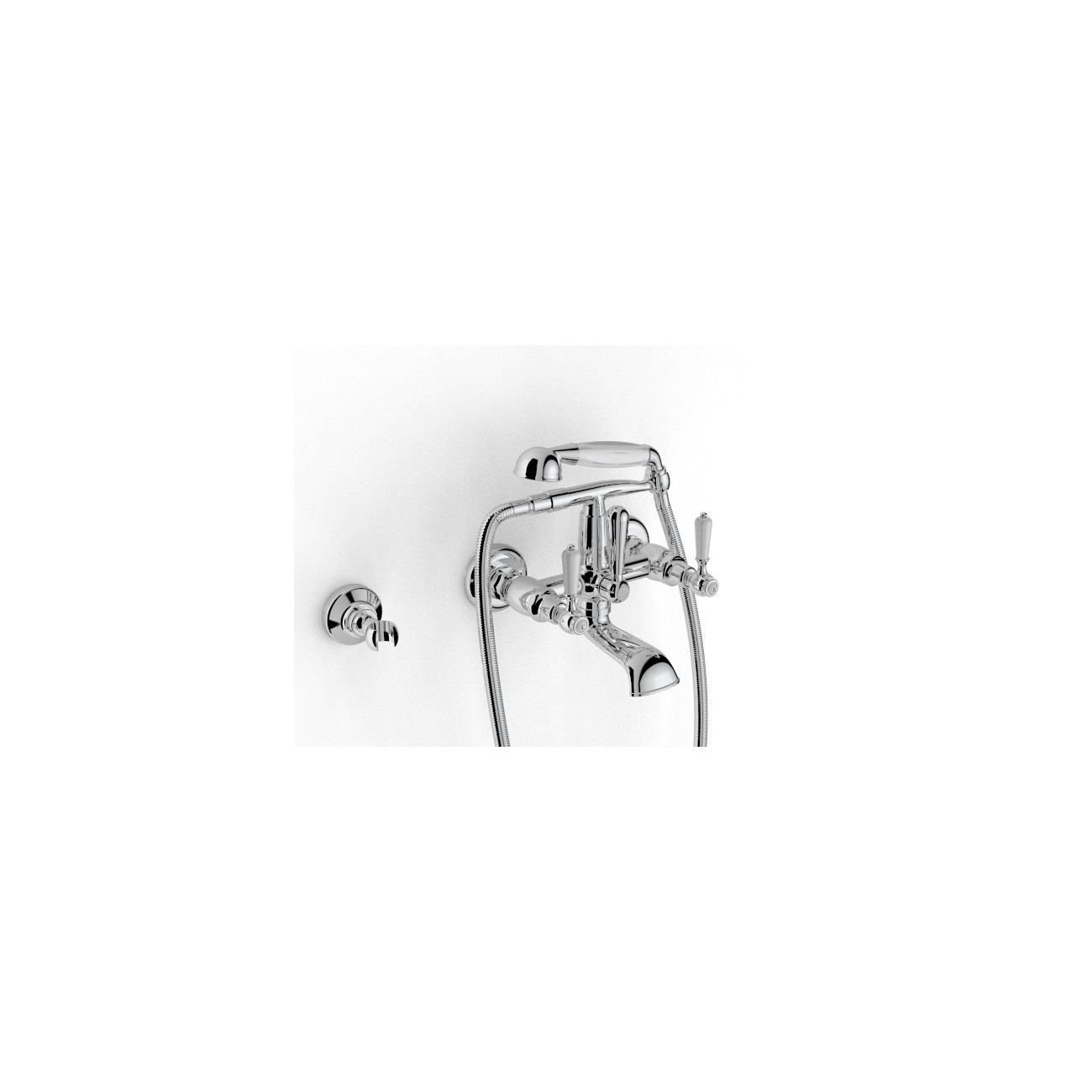 Zazzeri 803 wall mtd bathtub set