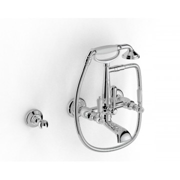 Zazzeri 803 Victoria 3/4 wall mtd bathtub set