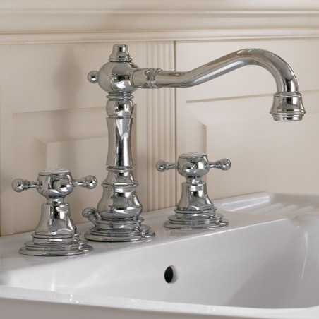 Zazzeri Kent 2 Rubinetteria lavabo 3 fori