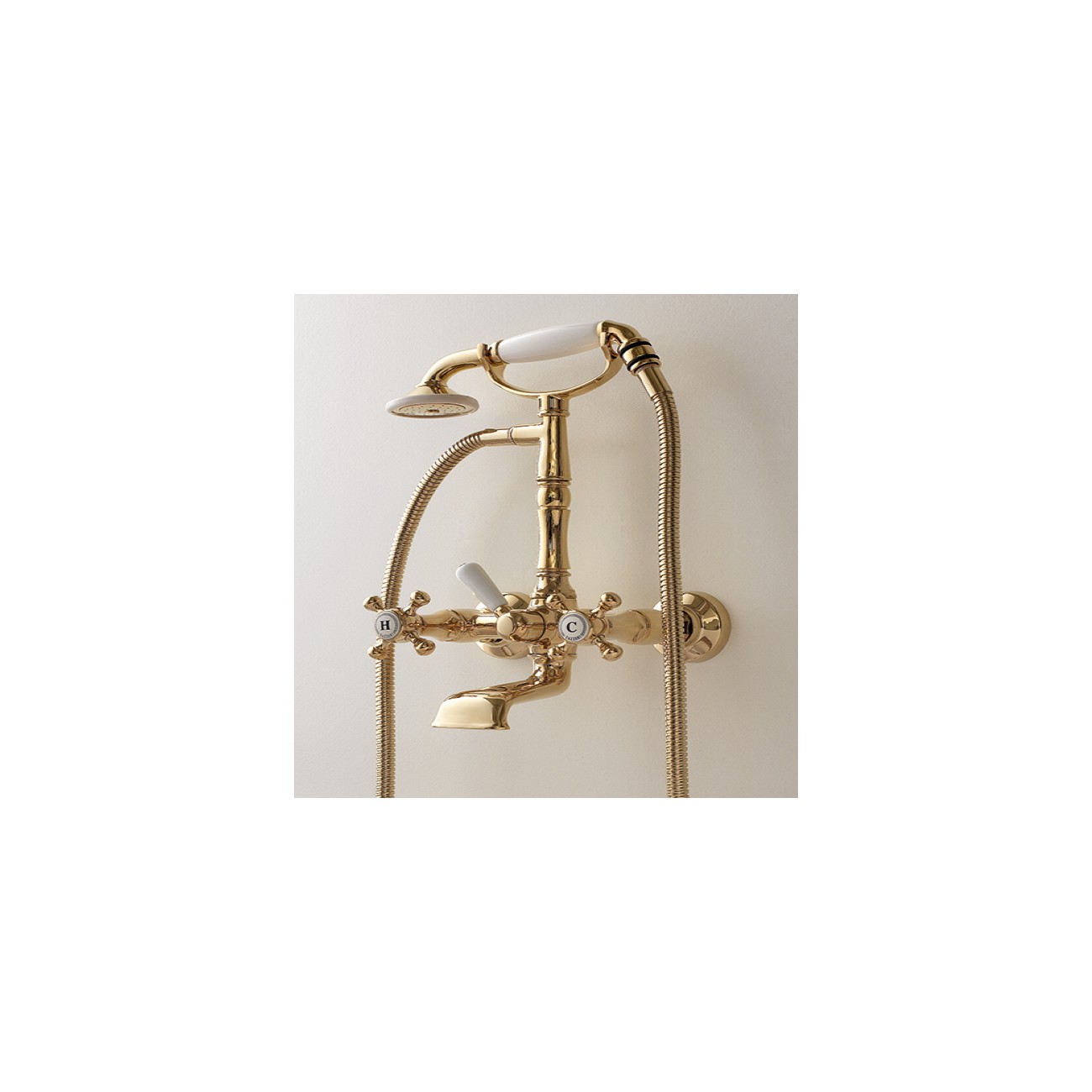 Zazzeri Kent 2 Wall mtd bathtub set