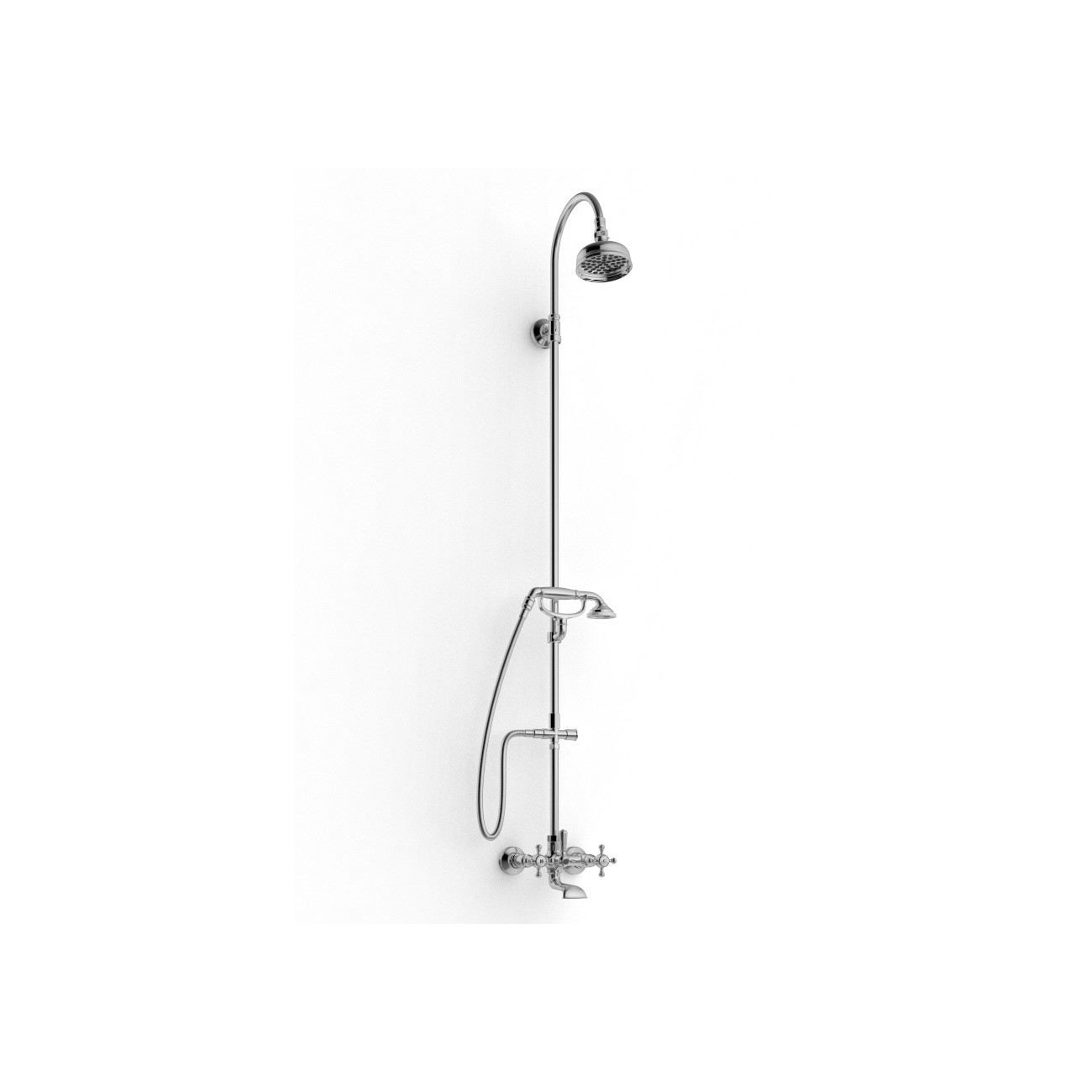 Zazzeri Kent 2 Wall mtd bathtub