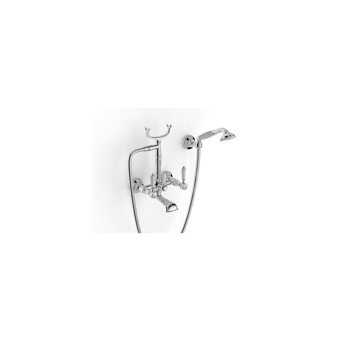 Zazzeri Kent 3 Wall mtd bathtub set
