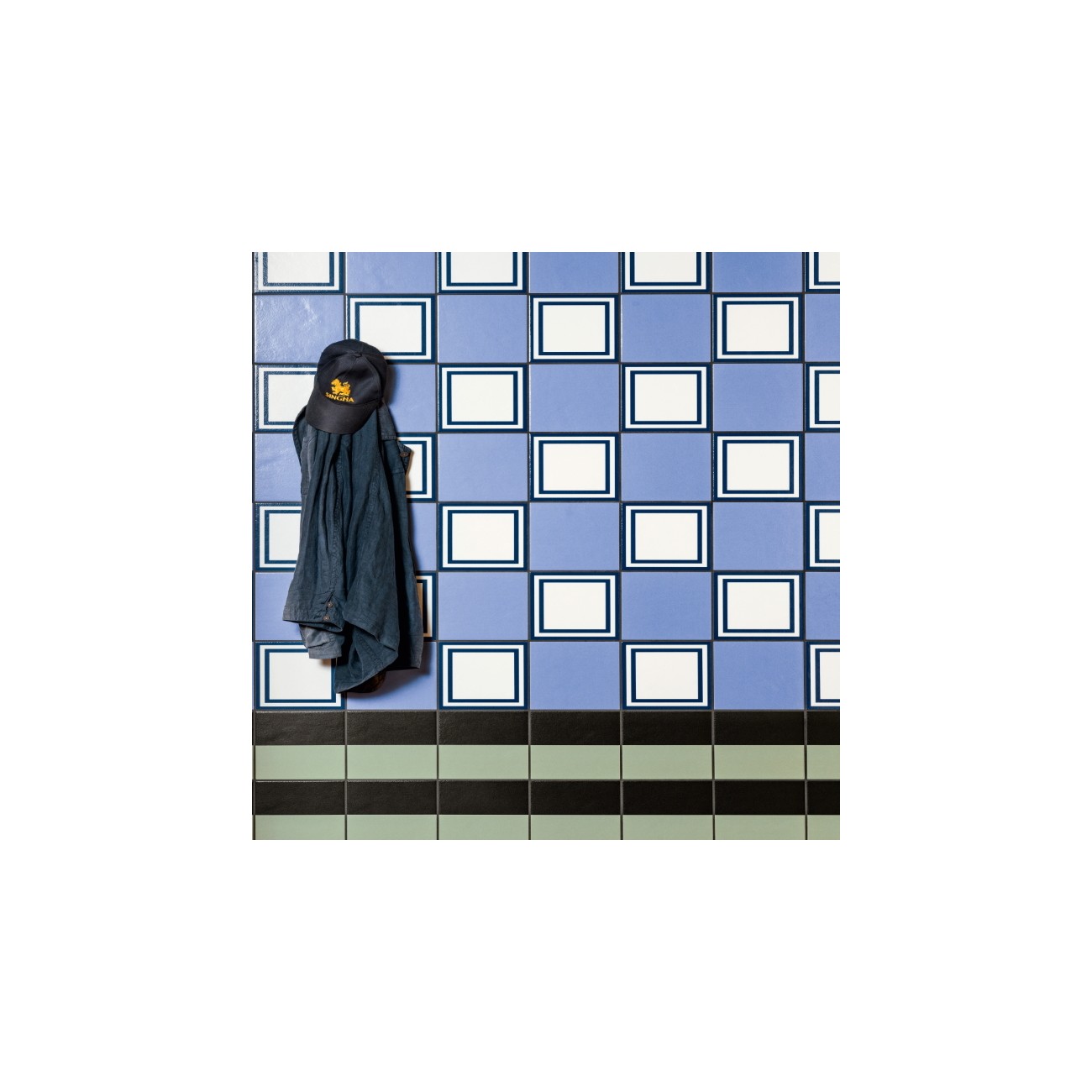 Mutina Mattonelle Margherita Black Green