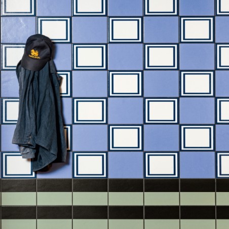 Mutina Mattonelle Margherita Black Green