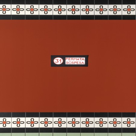 Mutina Mattonelle Margherita Black Green