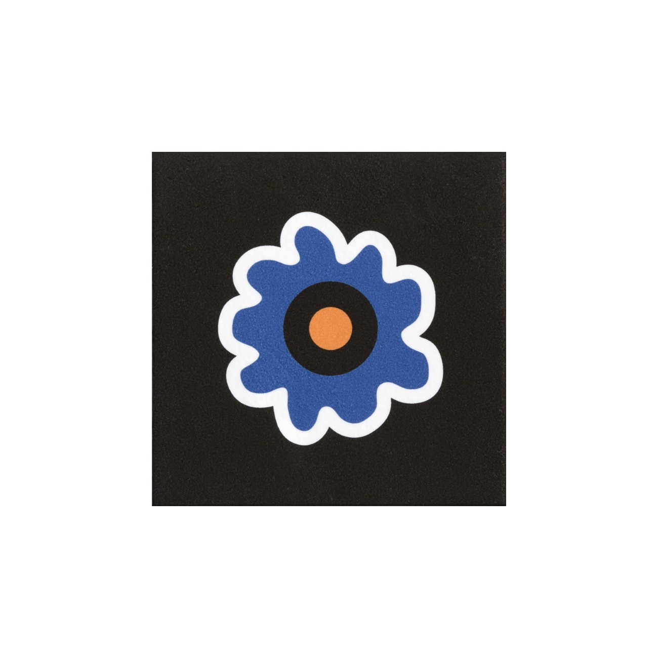 Mutina Mattonelle Margherita Flower Black