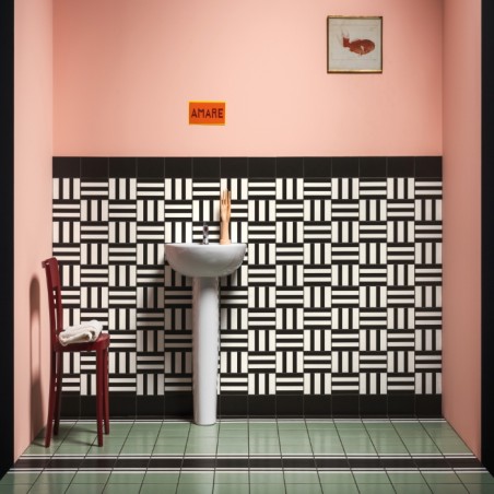 Mutina Mattonelle Margherita Parallel Black
