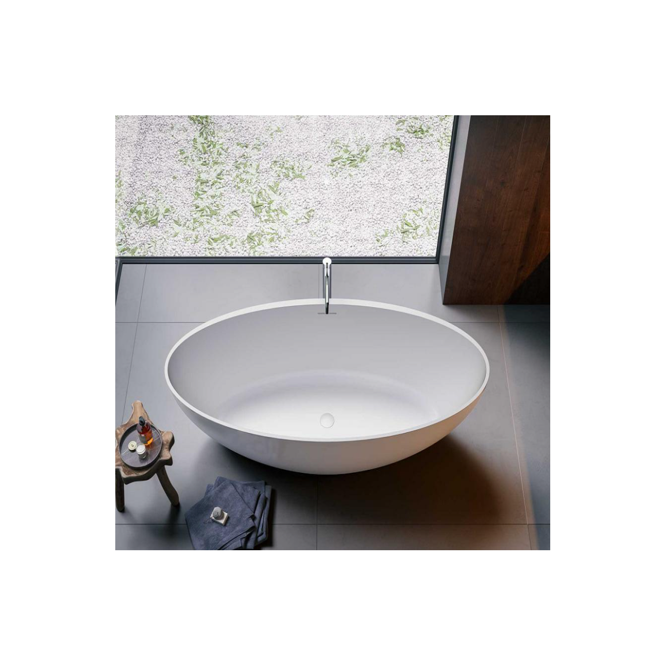 Glass 1989 Denver Freestanding bathtub