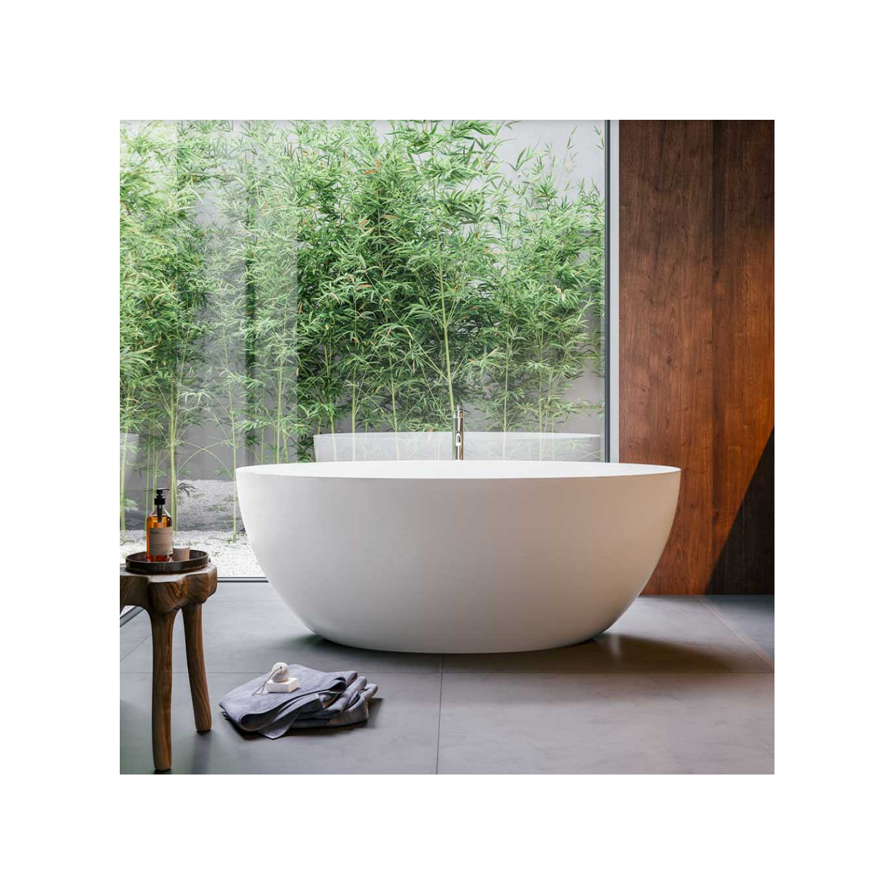 Glass 1989 Denver baignoire en MineraLite