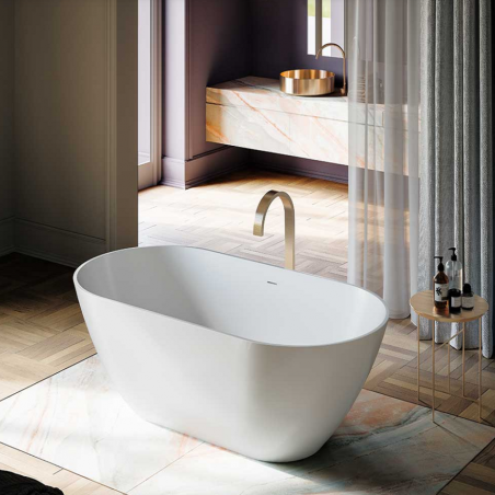 Glass 1989 Plum Freestanding bathtub