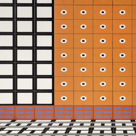 Mutina Mattonelle Margherita Square Black