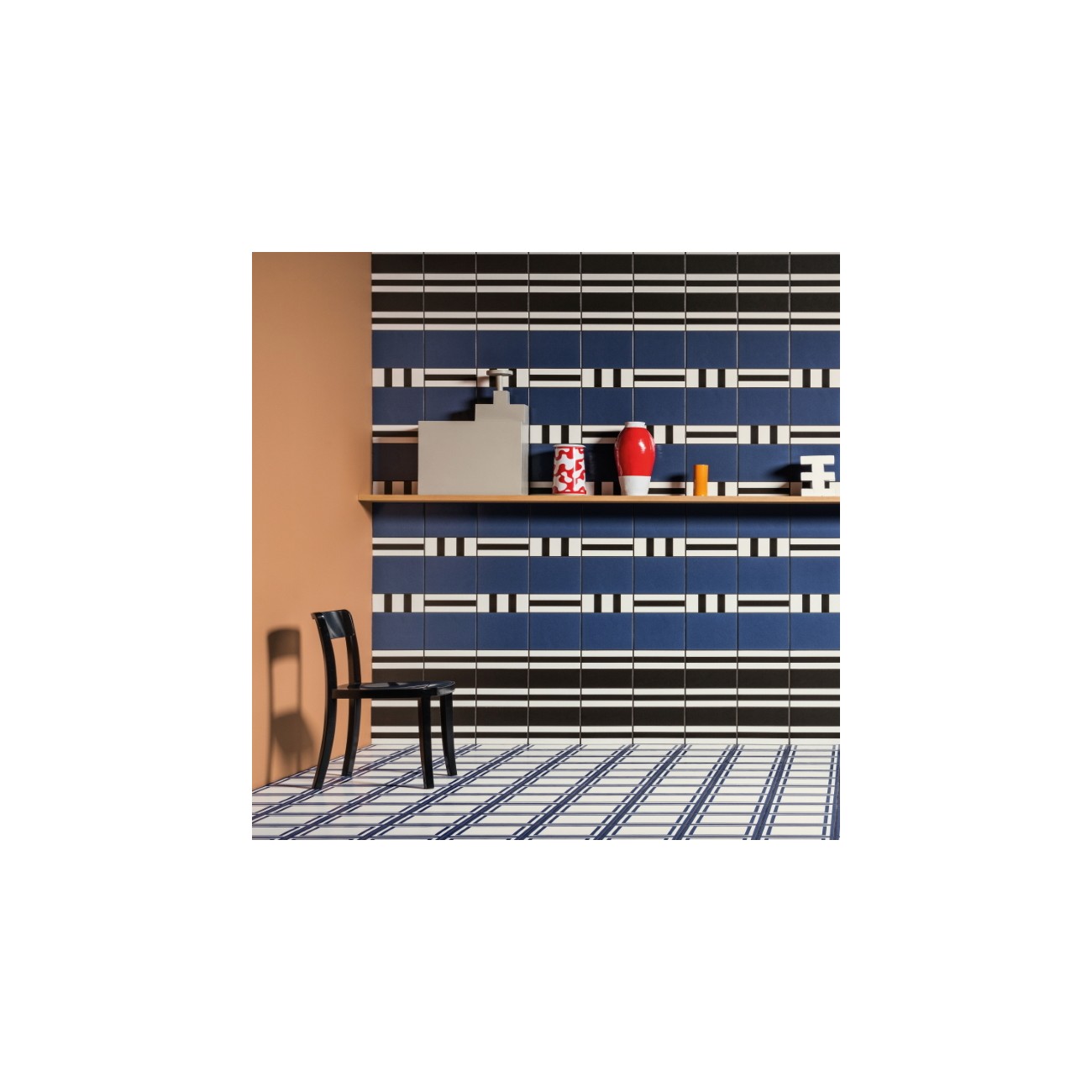 Mutina Mattonelle Margherita Square Blue