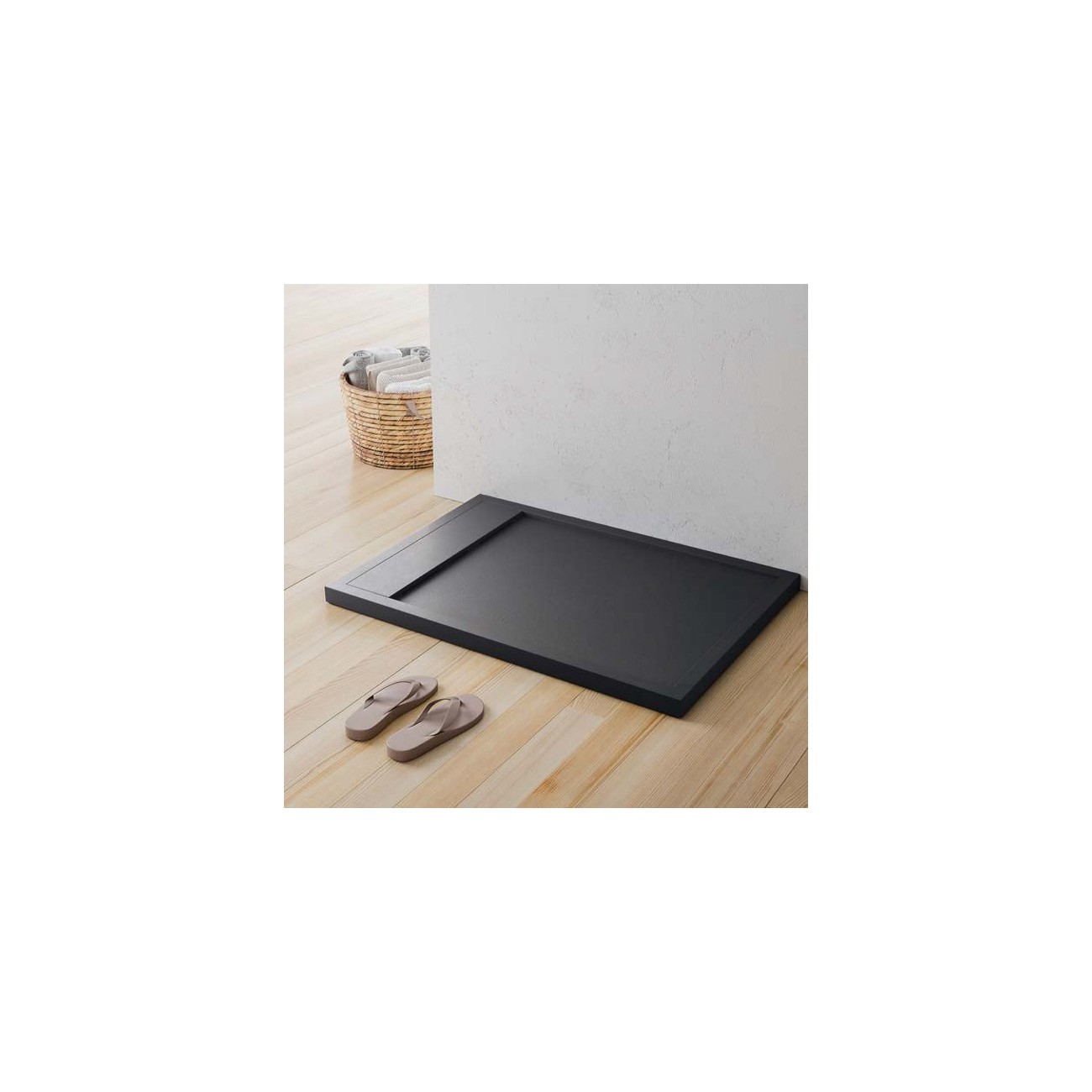 Glass 1989 Plat de douche Rug
