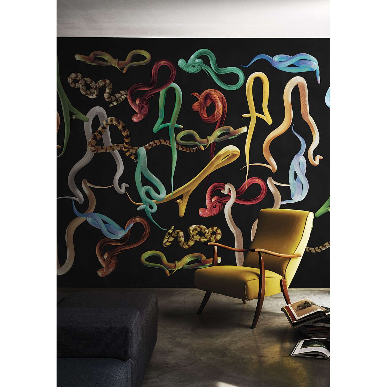 LondonArt SNAKES STORM 01 Collection Luxury Shit