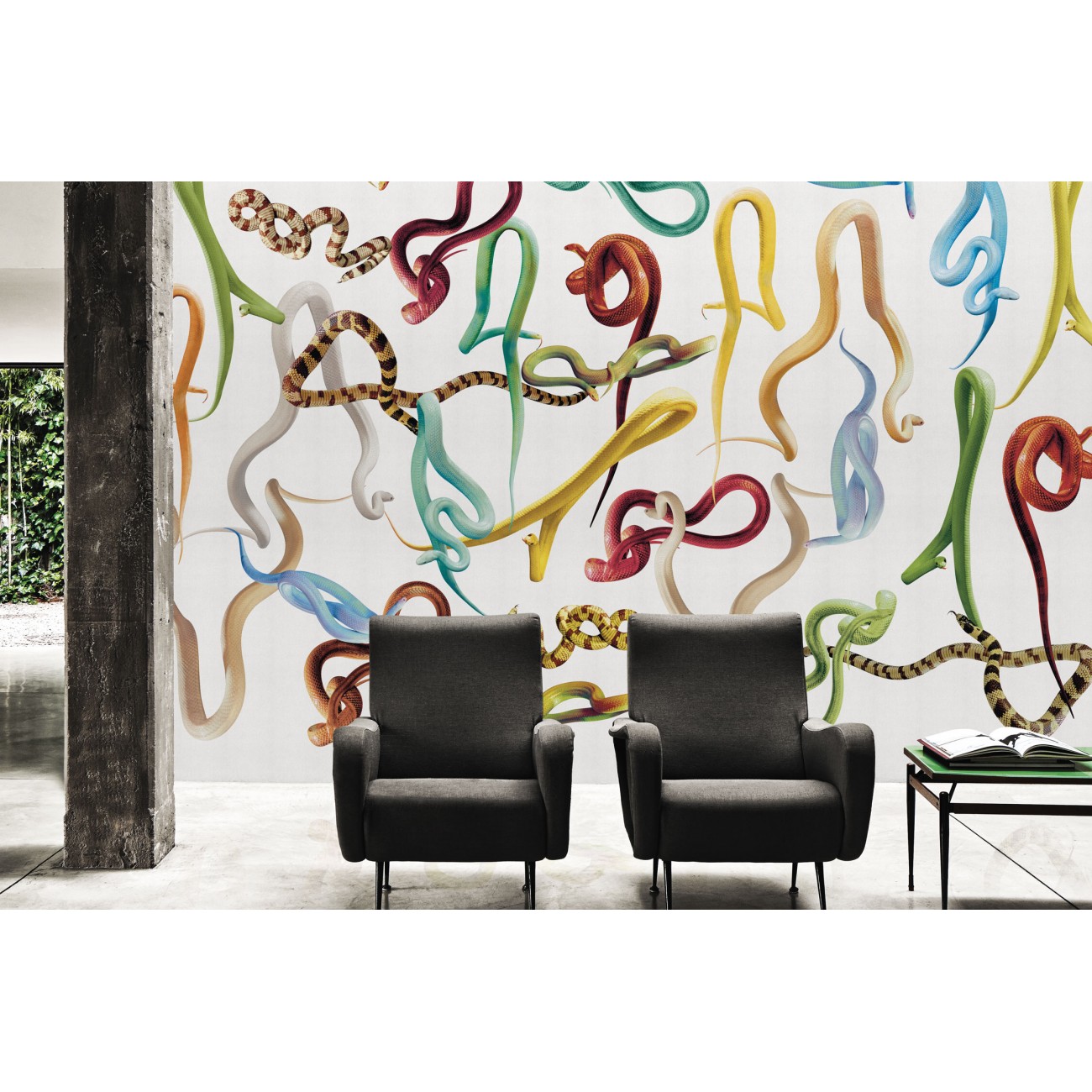 LondonArt SNAKES STORM 03 Collection Luxury Shit