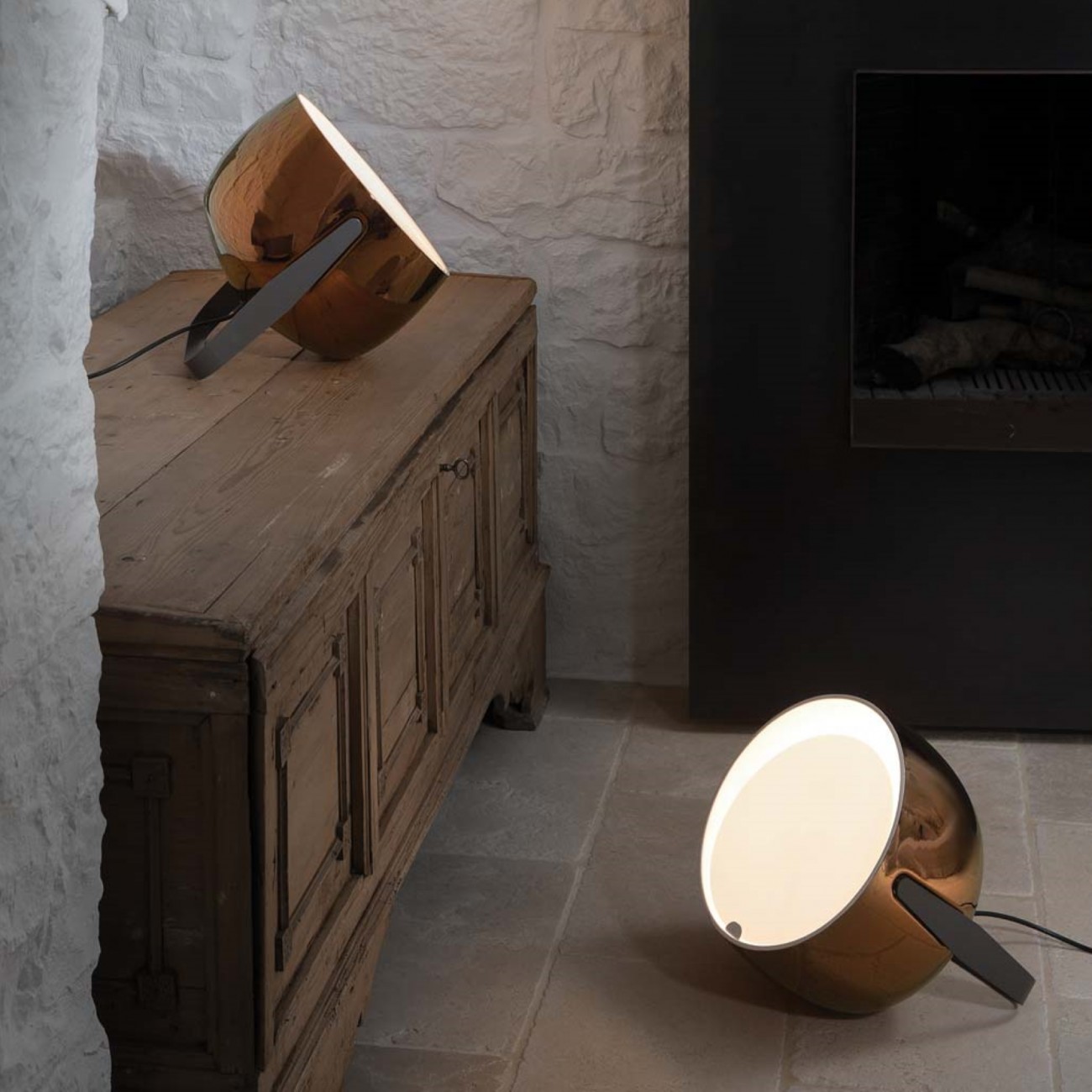 Karman Bag Bronze  Lampada da tavolo