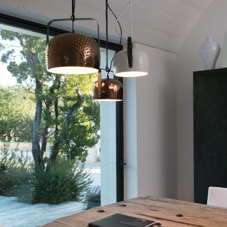 Karman Bag Bronze Texture Suspension