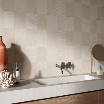 Ragno Eterna Blanco Struttura Quadro 3D rettificato 30x90