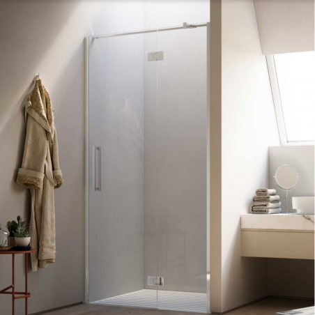 Glass 1989 Harlem Shower enclosure with swing door